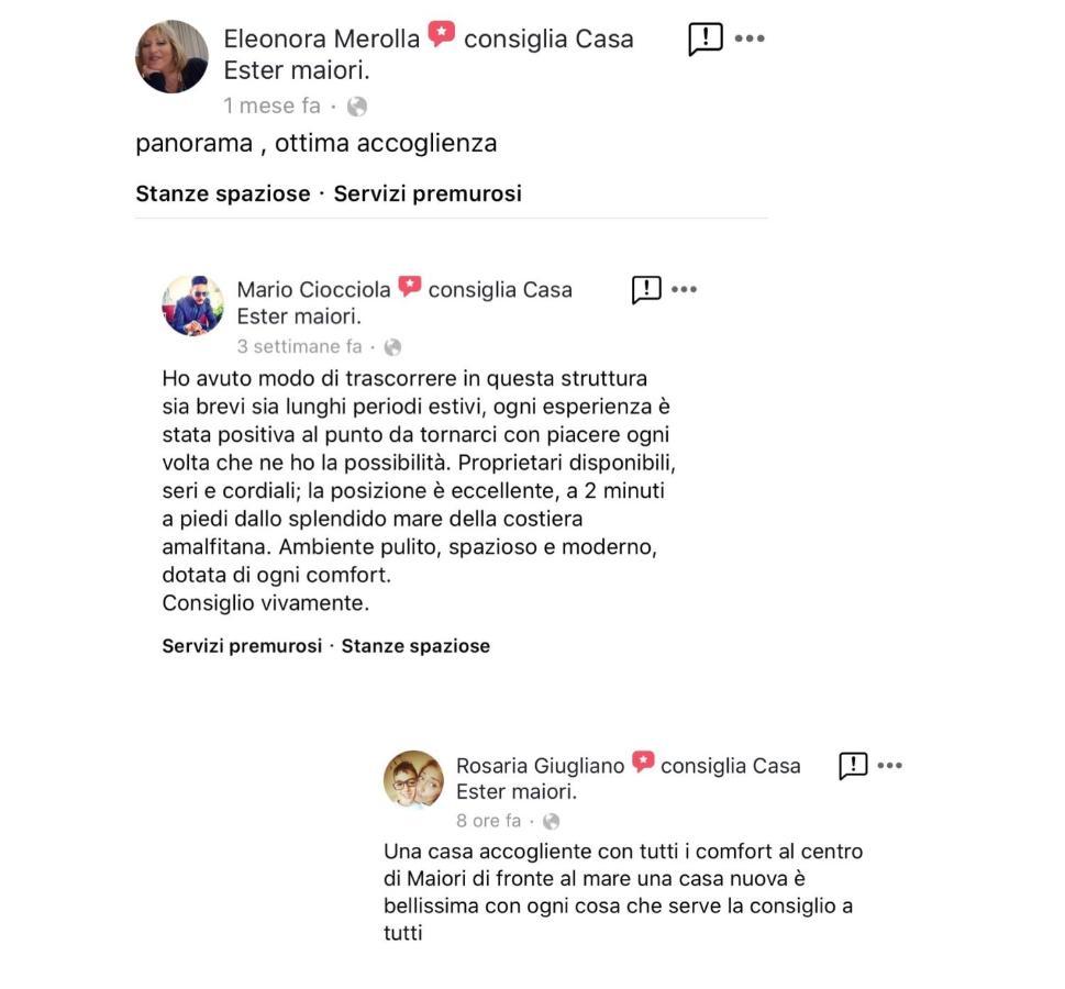 Casa Ester E Antonella Maiori Bagian luar foto